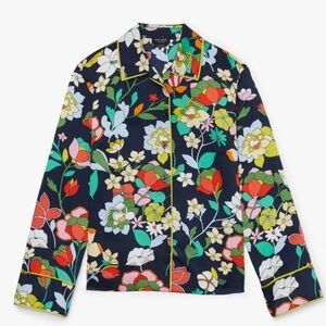 Kate Spade Twill Floral Shirt